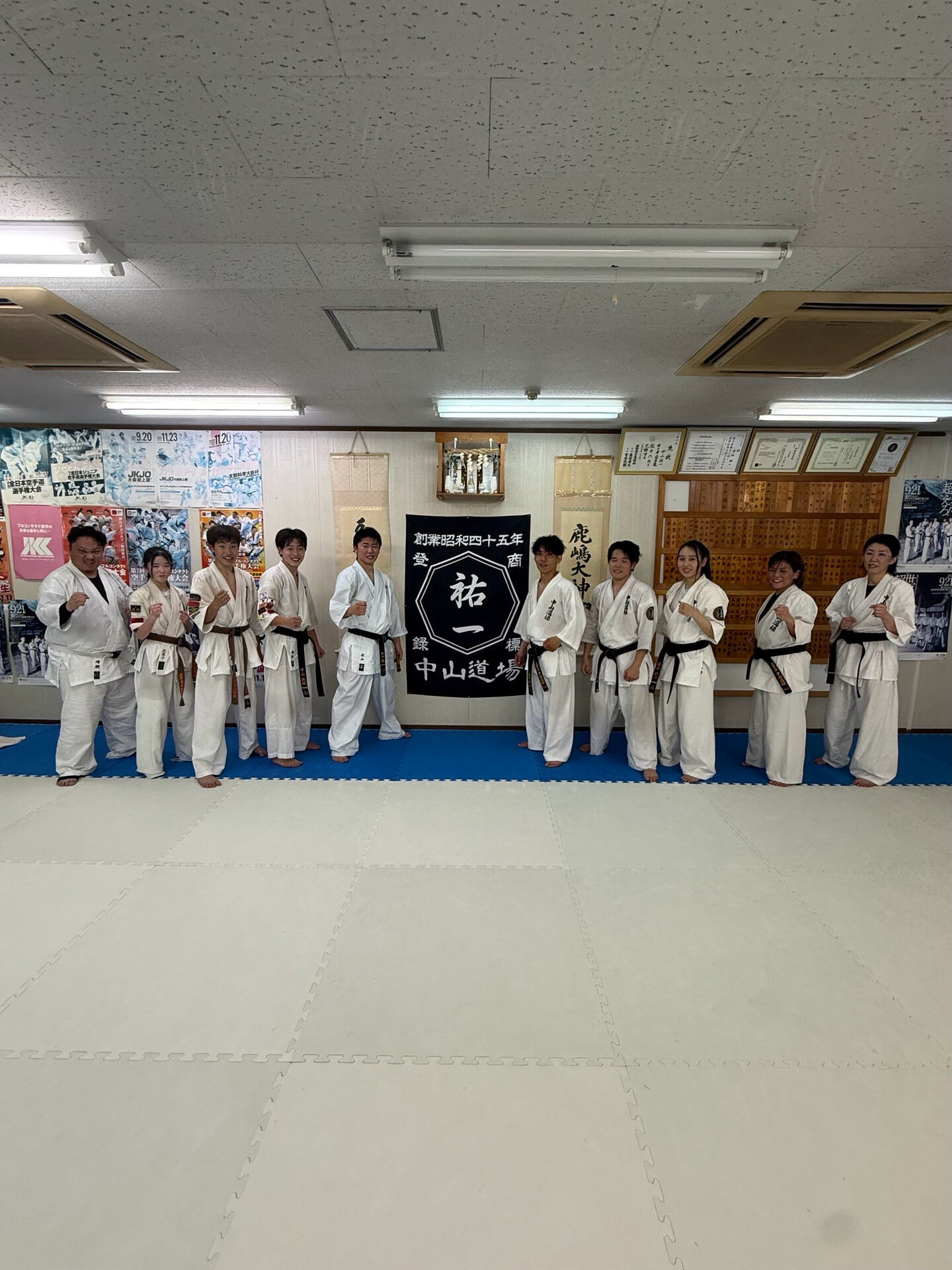 ⁡中山道場の藤井です！